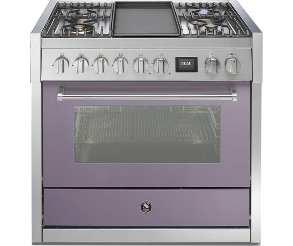 Steel GQ9S-4T fornuis met combi stoomoven - Genesi