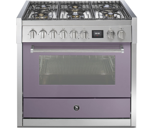 Steel GQ9S-6W fornuis met combi stoomoven