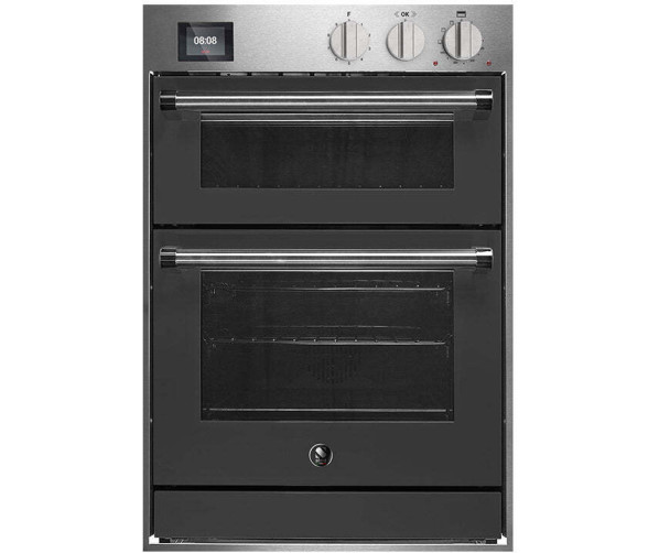 Steel GQFFE6-S Genesi dubbele inbouw oven - combi & pizza