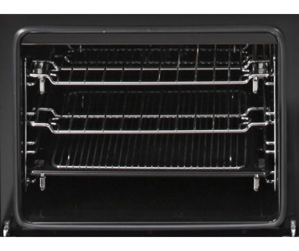 Steel X9F-6 Oxford mat-zwart fornuis