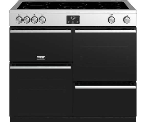 Stoves Precision Precision DX D1000Ei RTY SS inductie fornuis - rvs