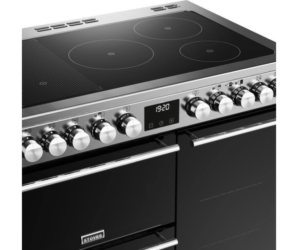 Stoves PRECISION DX D900Ei RTY SS inductie fornuis