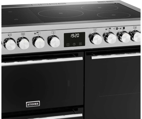 Stoves PRECISION DX D900Ei RTY SS inductie fornuis