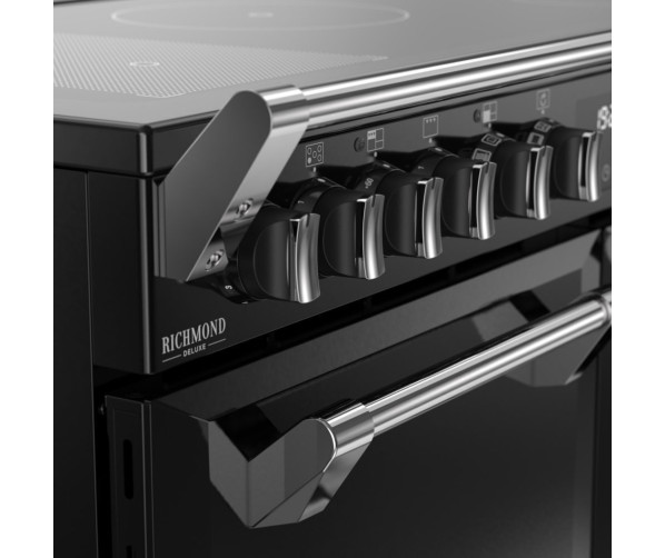 Belling Richmond 100 EI DX RTY elektrisch fornuis met innovatieve kooktechnologie