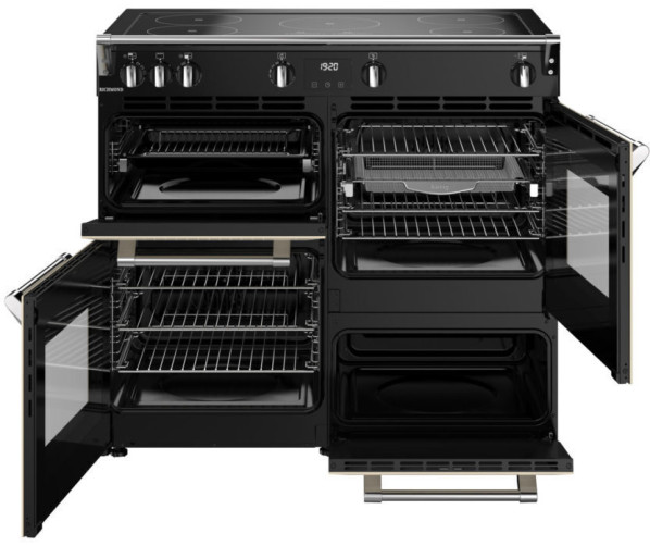 Luxe 4-oven Stoves Richmond fornuis met inductie kookplaat
