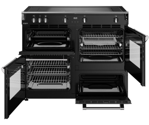 Multifunctionele oven met AirFry-lade en voorverwarmfunctie op Stoves fornuis