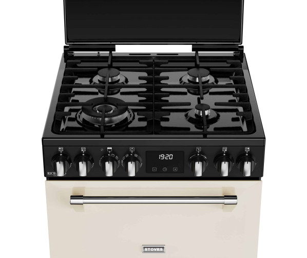 Stoves Richmond 60 DF DX gas fornuis - creme