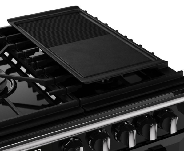 Stoves Richmond 90 DF DX - luxe fornuis met AirFry-lade en grillpan met handvat