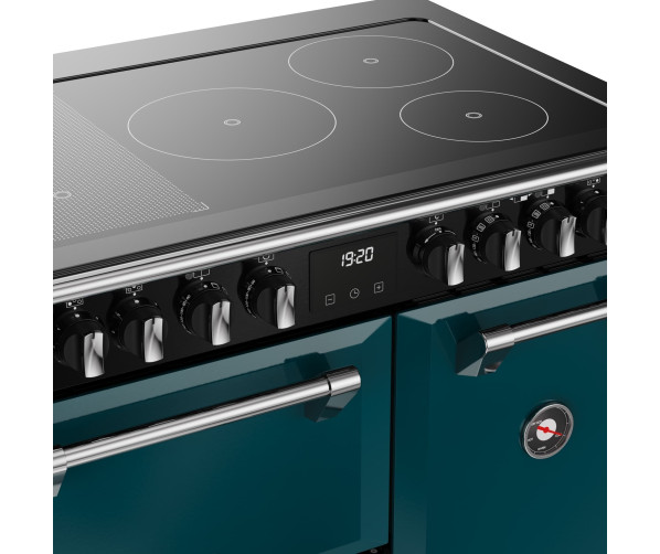 Stoves Richmond 90 Ei DX RTY inductie fornuis - Deep Marine- Deluxe