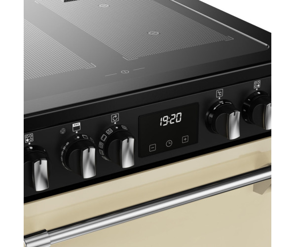 Kookplaat met 4 inductiezones en touch control op Stoves Richmond DX 60 Ei RTY