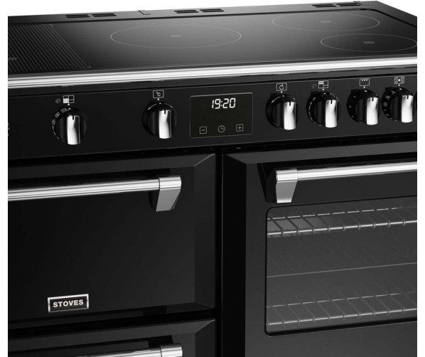 Stoves Richmond DX D1100Ei RTY BK inductie fornuis - 110 cm - zwart