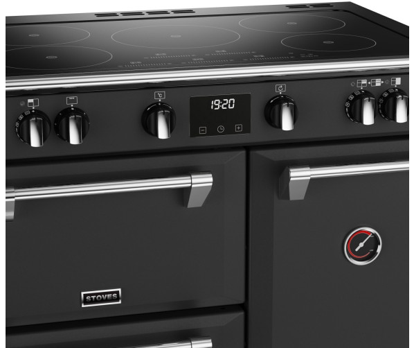 Stoves RICHMOND S900 EI Deluxe antraciet inductie fornuis