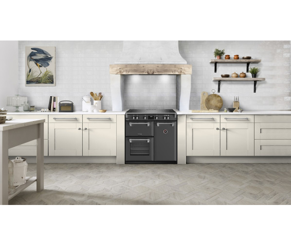 Stoves RICHMOND S900 EI Deluxe antraciet inductie fornuis