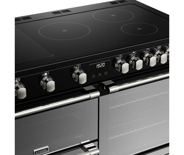 Stoves Sterling DX D1100Ei RTY BK inductie fornuis - 110 cm - zwart
