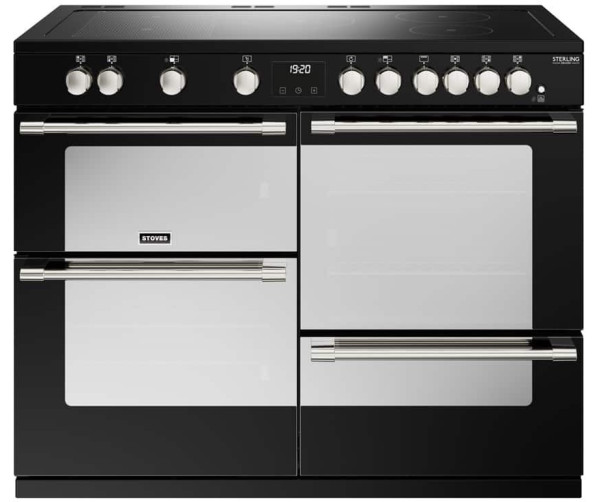 Stoves Sterling DX D1100Ei RTY BK inductie fornuis - 110 cm - zwart