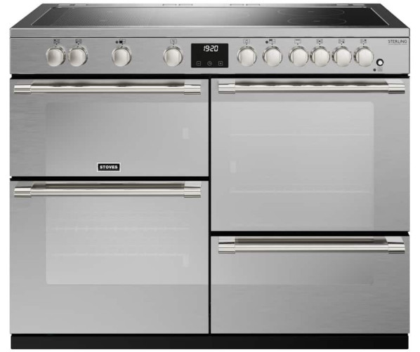 Stoves STERLING DX D1100Ei RTY SS rvs inductie fornuis
