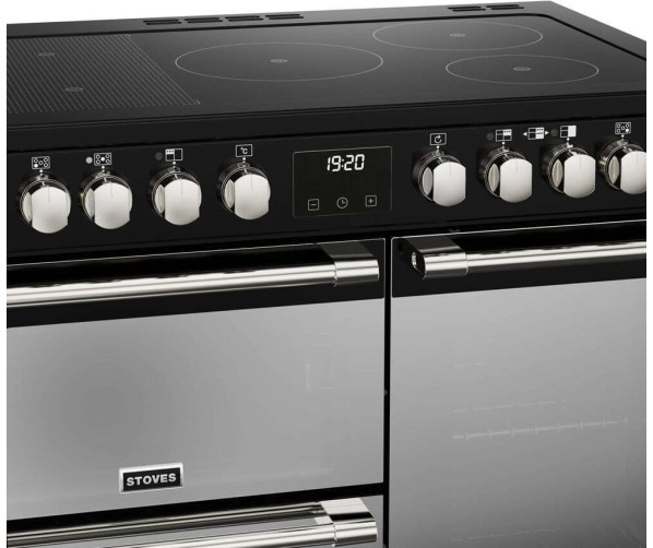 Stoves STERLING DX D900Ei RTY BK zwart inductie fornuis