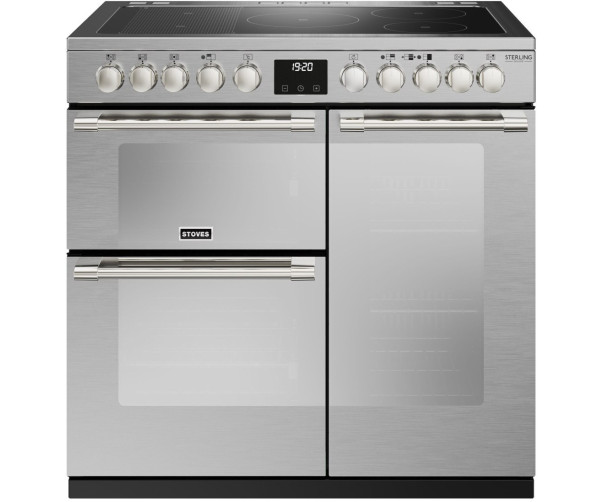 Stoves STERLING DX D900Ei RTY SS inductie fornuis - rvs