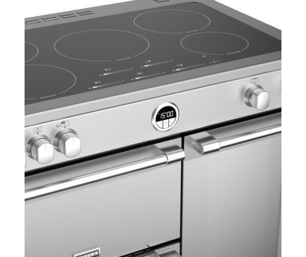 Stoves STERLING S900 EI RVS inductie fornuis