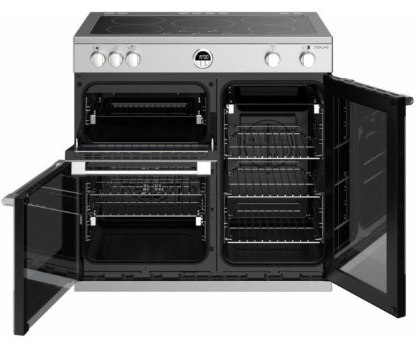Stoves STERLING S900 EI RVS inductie fornuis
