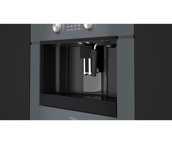 Teka CLC 855 GM ST koffiemachine inbouw grijs glas