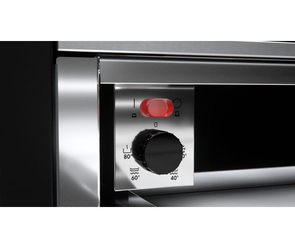 Teka CP15GS inbouw warmhoudlade / bordenwarmer - zwarte glas
