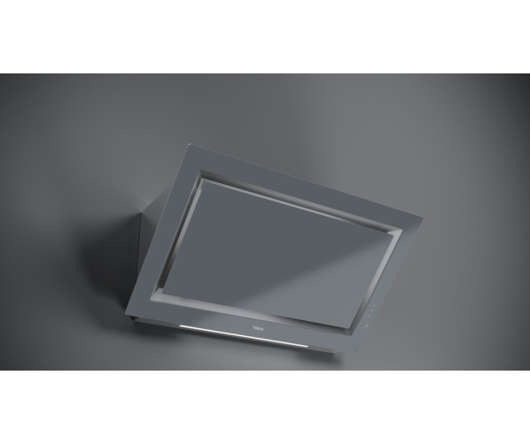 Teka DLV98660 ST TOS schuin anti-hoofdstoot afzuigkap - grijs glas