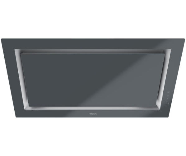 Teka DLV98660 ST TOS schuin anti-hoofdstoot afzuigkap - grijs glas