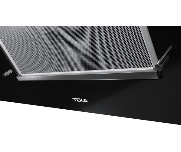 Teka DVT98660TBSBK schuin anti-hoofdstoot afzuigkap - zwart