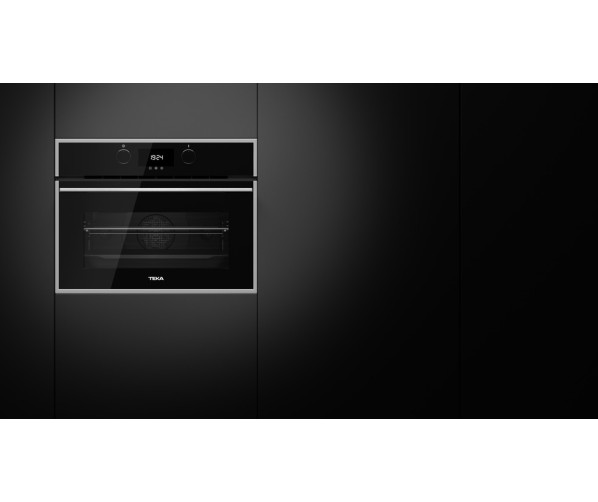 Teka HLC 840 inbouw oven - nis 45 cm - zwart glas