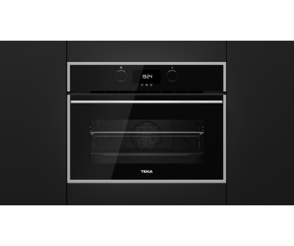 Teka HLC 840 inbouw oven - nis 45 cm - zwart glas