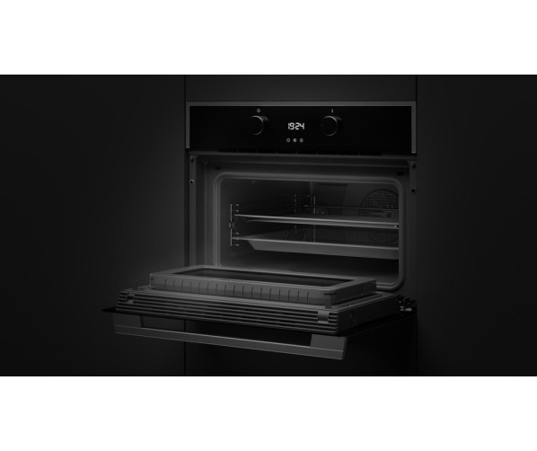 Teka HLC 844 C inbouw oven met magnetron - nis 45 cm - zwart