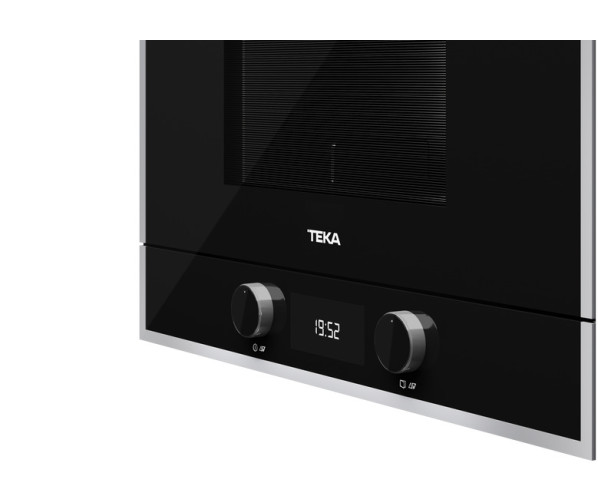 Teka ML822BISL inbouw magnetron met grill - zwart