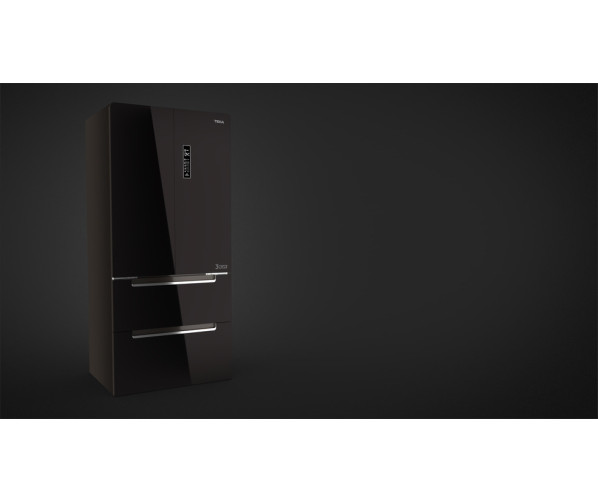 Teka RFD77820GBKEU side-by-side koelkast - zwart glas