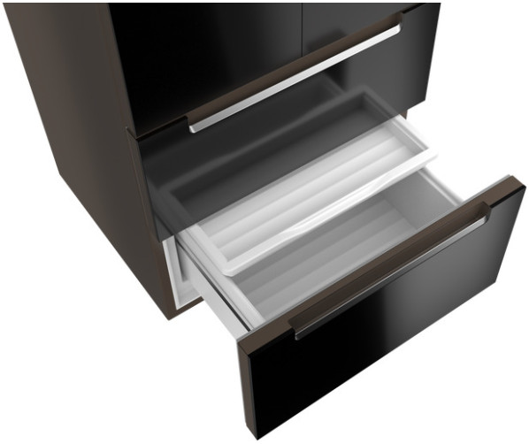 Teka RFD77820GBKEU side-by-side koelkast - zwart glas