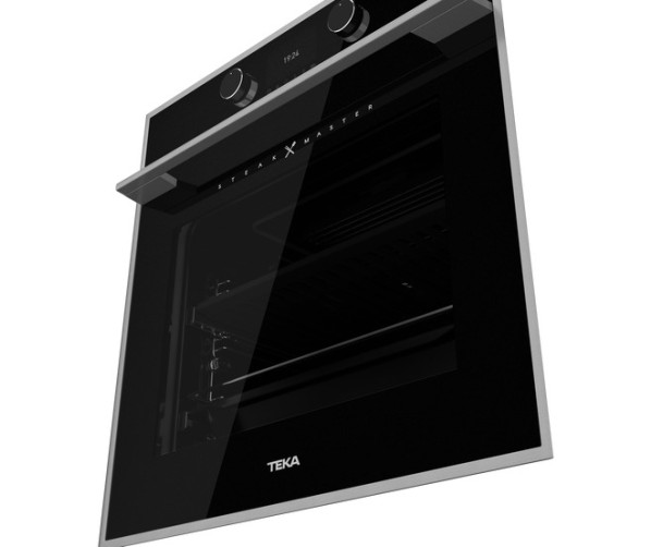 Teka STEAKMASTER ST inbouw oven - zwart glas met rvs rand