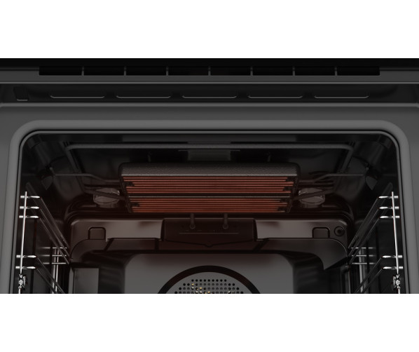 Teka STEAKMASTER ST inbouw oven - zwart glas met rvs rand