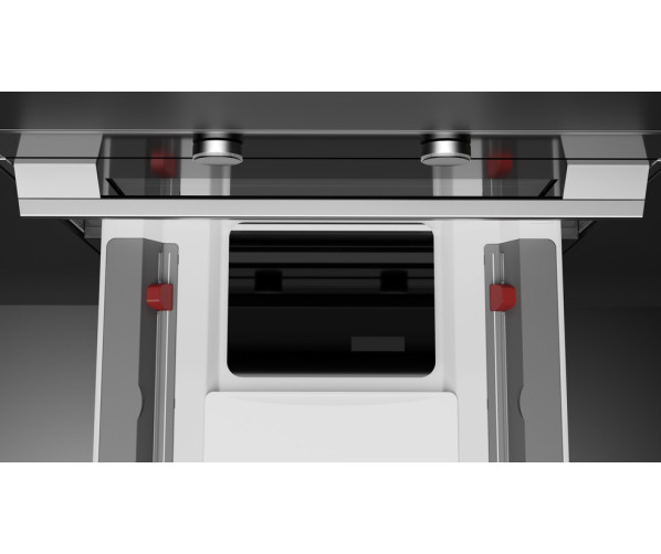 Teka VS 152 GS inbouw vacumeerlade - zwart glas