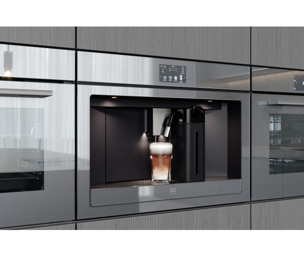 V-Zug CoffeeCenter V6000 45 Platinum inbouw koffiemachine