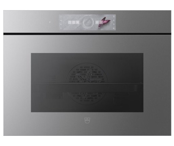 V-Zug Combair V6000 45P AutoDoor Platinum inbouw oven met pyrolyse