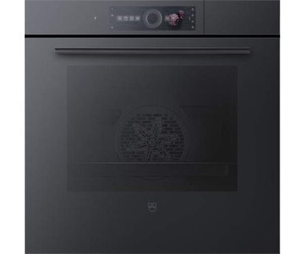 V-Zug CombairSteamer V6000 60 inbouw combi-stoomoven - zwart spiegelglas