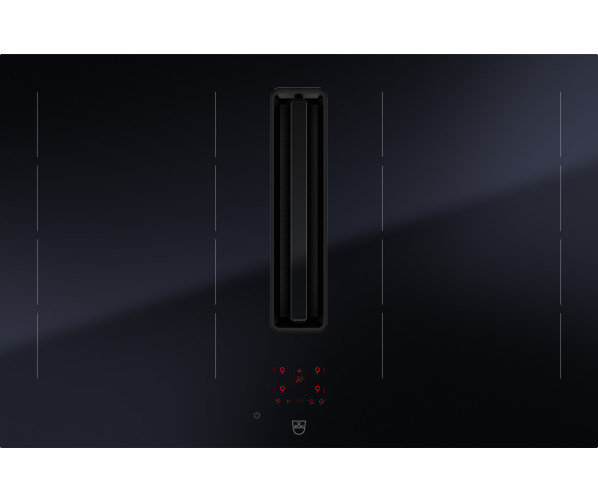 V-zug CombiCooktop V4000 I804 inbouw inductie kookplaat met afzuiging
