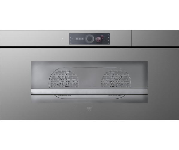V-zug CombiSteamer V6000 45 Grand Autdoor combi-stoomoven - platinum spiegelglas