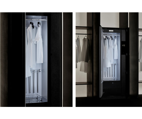 V-Zug Refresh-Butler SL WP zwarte droogkast