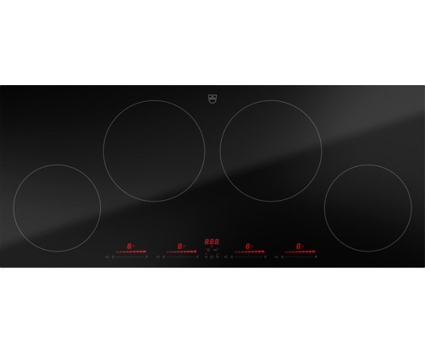 V-Zug CookTop V4000 I904 inbouw inductie kookplaat - 90 cm. breed
