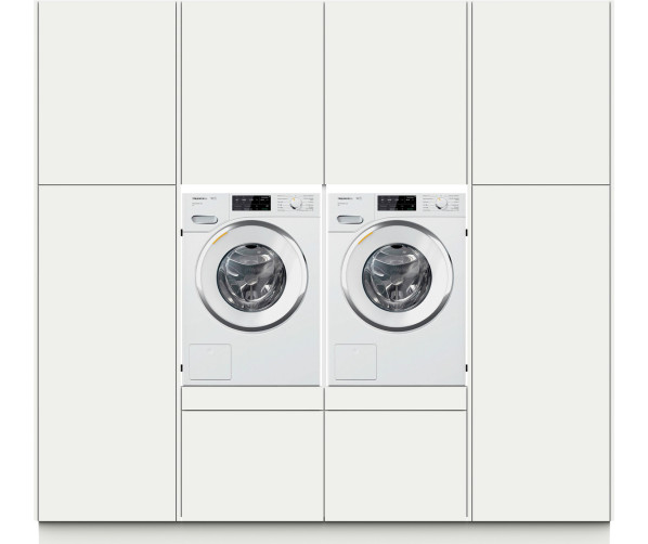 Wasmachinekast FULL HOUSE wasmachine / droger kast - wit