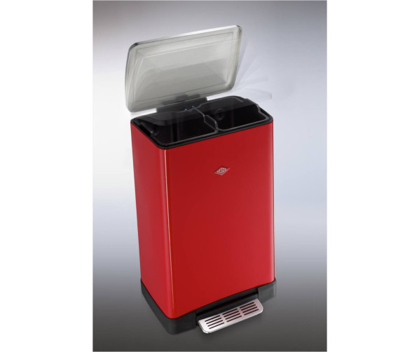 Wesco Big Double Boy, Rood 8011694 afvalbak - 