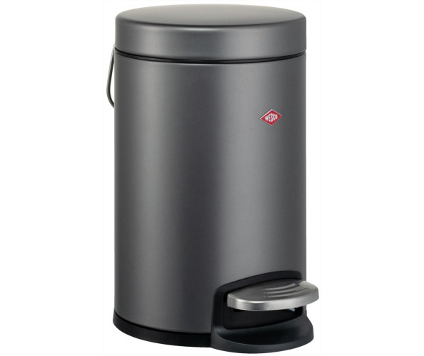 Wesco Cosmetische Emmer 113, Grafiet Mat 8036142 afvalbak -