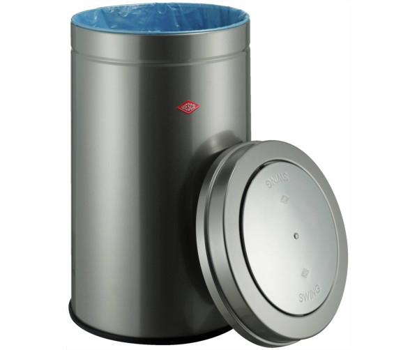 Wesco Big Swing, Nieuwzilver 8011577 afvalbak - 