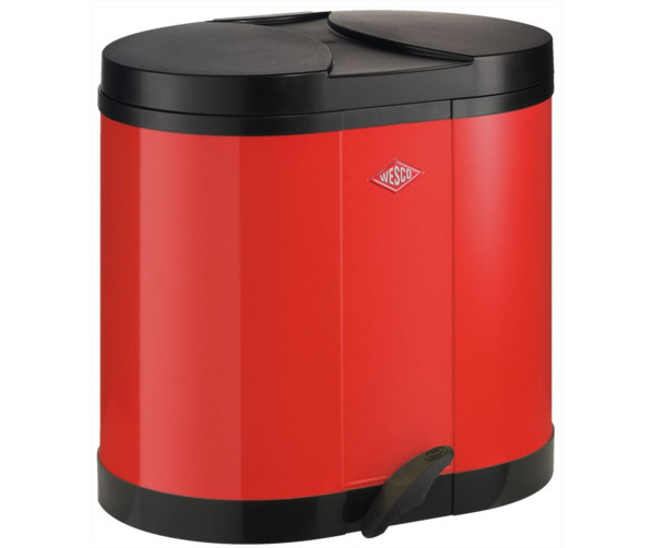 Wesco Eco Verzamelaar 170, Rood 8011533 afvalbak dubbel - 